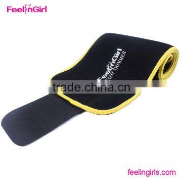 Black And Yellow Running Belt Waist Pack Embossing Waist Trimmer Belt photo-4