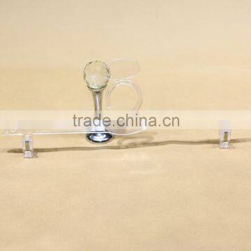 Costumed Logo clear underwear hanger for lingerie display