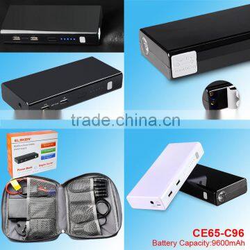 Engine starter-support 12V Petrol Vehicles Mobile Power Supply 9600mAh