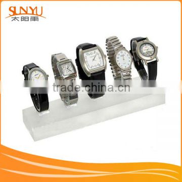 Fashion Design Crystal Clear Acrylic Watch Display Stand (SUNYU)