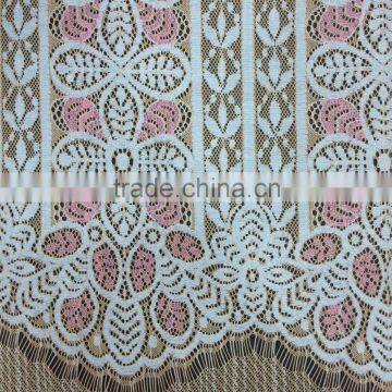 elegent nigerian geometric fabrics made in china of tow color