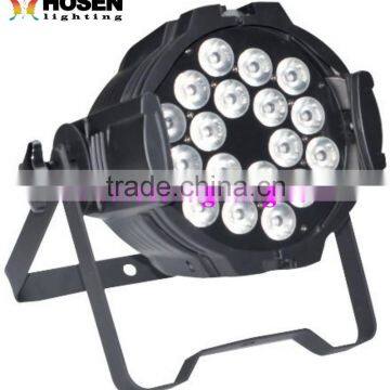 High Power led par light 18x10w RGBW 4in1 HS-P64-1810IN