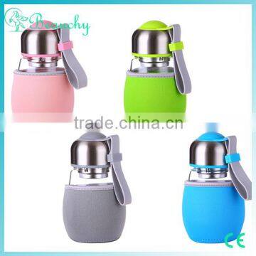 Beauchy 2016 Penguin shape 300ml glass bottle empty glass bottle with aluminum cap glass bottles