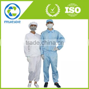 Antistatic ESD Clean room polyester clothing overcoat smock lab coat uniform workwear suit                        
                                                                Most Popular