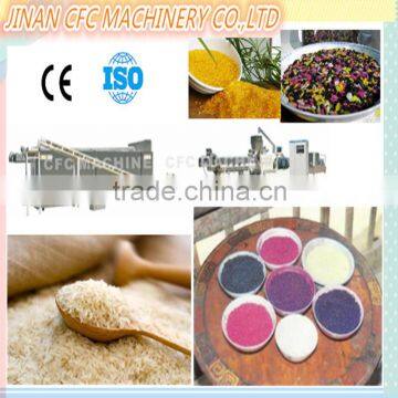 Best price CE certificate nutritional rice making machine