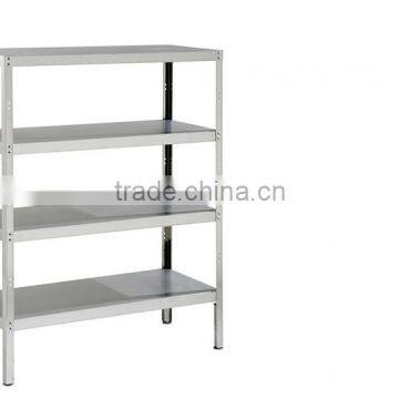 Free Standing Stable Multi-ties Stainless Steel Kitchen Storage Rack Shelf Separated Assembled photo-2