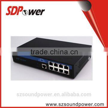SDPower 48V 3A 9ch 9outputs competitive type POE power supply for CCTV NVR