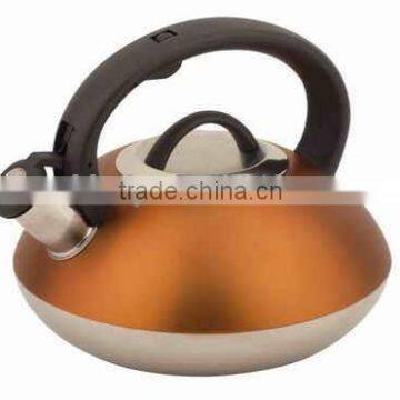 2.6L stainless steel whistling tea kettle (teapot, teakettle)