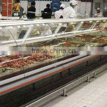 Supermarket Refrigerated Showcase Display Cooler Fresh cabinet