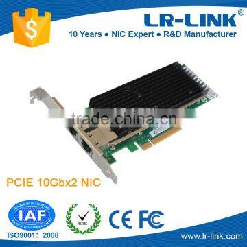 Intel X540 Chipset 10Gb Ethernet PCIe x8 Dual Port network card Brand Compatible X540-T2