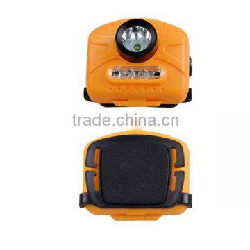 Motion Sensor Control Switch 3W LED Dual Light Source Headlamp photo-3