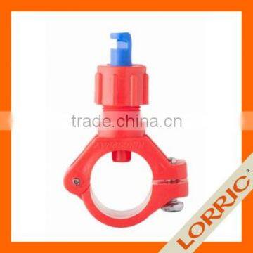 Plastic Cleaning Wide Angle Flat Fan Clamp Spray Nozzle