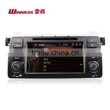 7" one din digital touch screen special car radio for BMW 3 series E46 DJ7062 with original UI