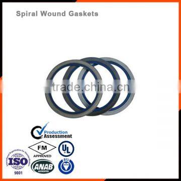 Spiral wound gasket filled with Expanded graphite