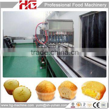 Fully automatic cup cake line made in China