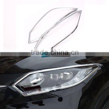 2 Pcs/Set Car Headlight Cover Lamp Protection ABS Trim Decorative Accessories For Honda HRV HR-V Vezel 2014 2015                        
                                                Quality Choice