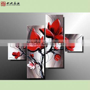 FG-02383 Handmade oil painting beautiful flower paintings