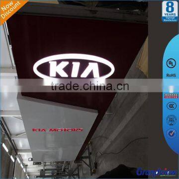 Waterproof aluminum frame lighting logo advertising pylon sign