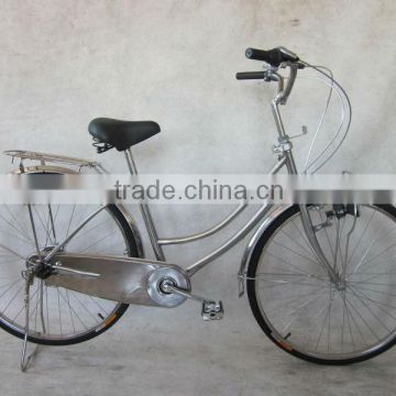 26 stainless internal 3 speed lady bike/city bike