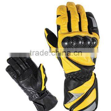 Motobike racing gloves