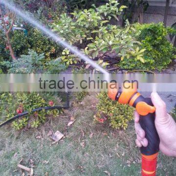 6 Patterns Thumb Control Plastic Garden Hose Spary Nozzle Water Spray Gun photo-5