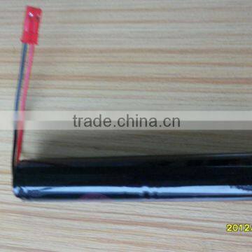 7.4V 2600mAh li-ion 18650 battery with JST