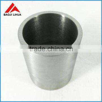 Polished evaporation molybdenum crucible