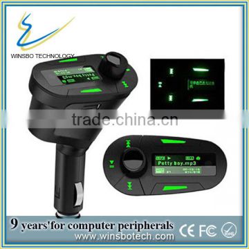 smart phone fm transmitter / car fm transmitter with CE certificate