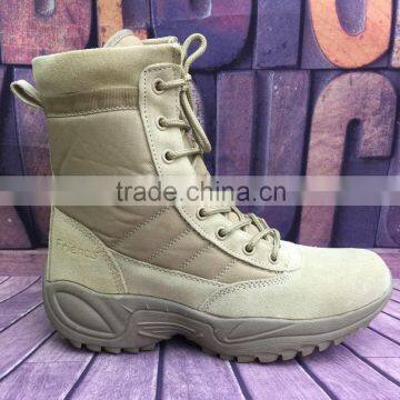 2016 Genuine Leather Army military Tactical Boots desert boots