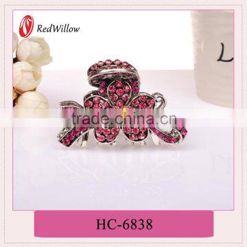 2015 Hot sale low price mini butterfly hair claw