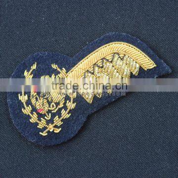 Bullion wire embroidery work zimbabwe navigators half wing