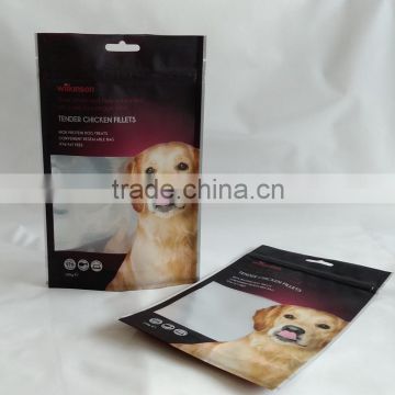 Matte Printing Clear Window Aluminum Foil Bag