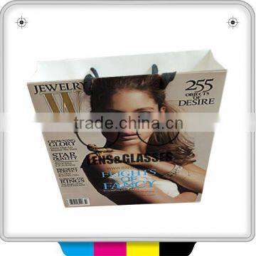 custom reusable carrier paper bag big printing company