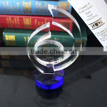 2016 Newest Special Shaped Crystal Trophy With Cheap Price photo-4