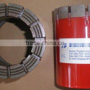 AQ,BQ,NQ,HQ,PQ Size Impregnated Diamond Core Drill Bits photo-5