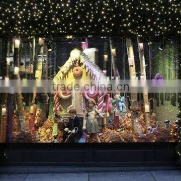 Christmas Window Decoration Visual Merchandising Display