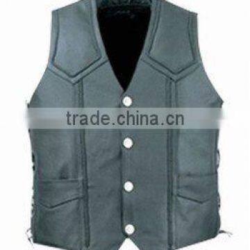 DL-1582 Leather Motorbike Vests