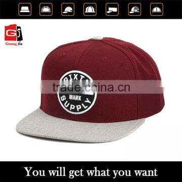 Supply flat embroidery snapback back cheap hats