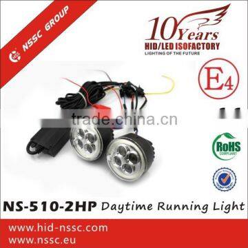 China Supplier Led Drl Fog Light, Led Daytime Running Light With E4 R87 photo-2