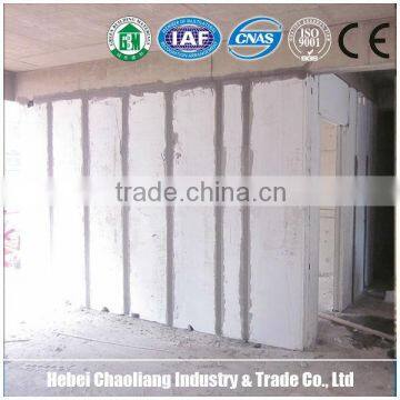 Lightweight interior partition exterior precast foam cement wall panel