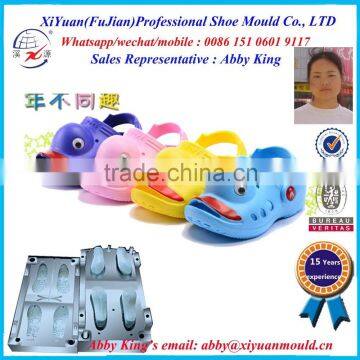 2015 Cute children's garden clogs for kids eva shoes