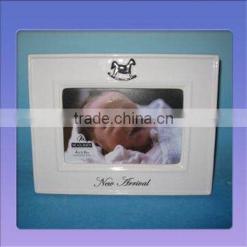 High-quality ceramic baby frame favor shower for souvenir