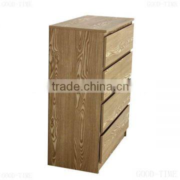 Wooden Grain Melmained MDF Cheap Modern Large Simple Modern Used Chest of Drawers Designer photo-2