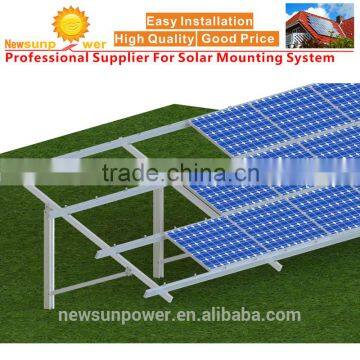 AL-Pile Solar Ground Mounting System