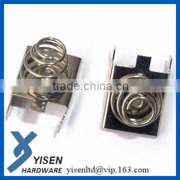 nickle plated battery contacts spring