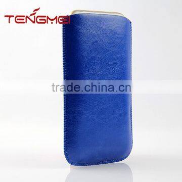 Oil Leather Mobile Phone Bag Easy Carrying, for HTC Phones Universal Case photo-2