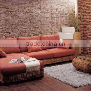 Corner living room sofa - Wicker Furniture Sofa