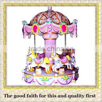 More than 10 years experience in luxury theme park carousel horse ride for sale