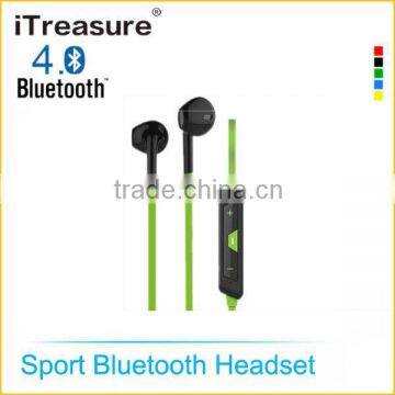 iTreasure Headband Style Bluetooth 4.0 Noise Cancelling Function sport bluetooth headset