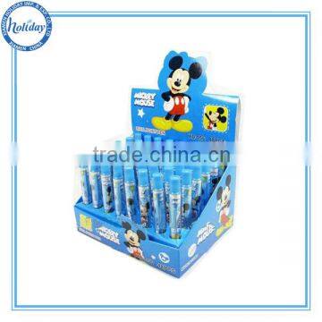 Mickey Corrugated Cardboard Counter Top Display For Pen/Paper Pencil Display For Sales/ PDQ For Pencil